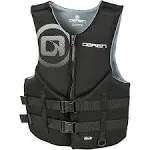 O'Brien Traditional Neo Life Jacket for Men - Black - 3XL