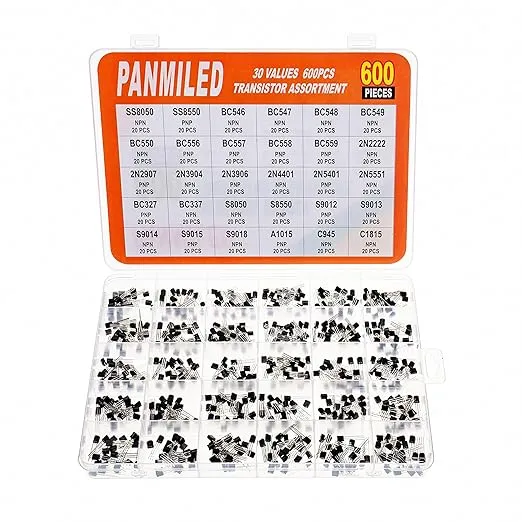 Panmiled Transistor Assortment Kit