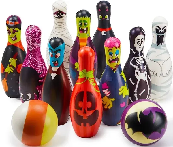 JOYIN Halloween Foam Bowling Set