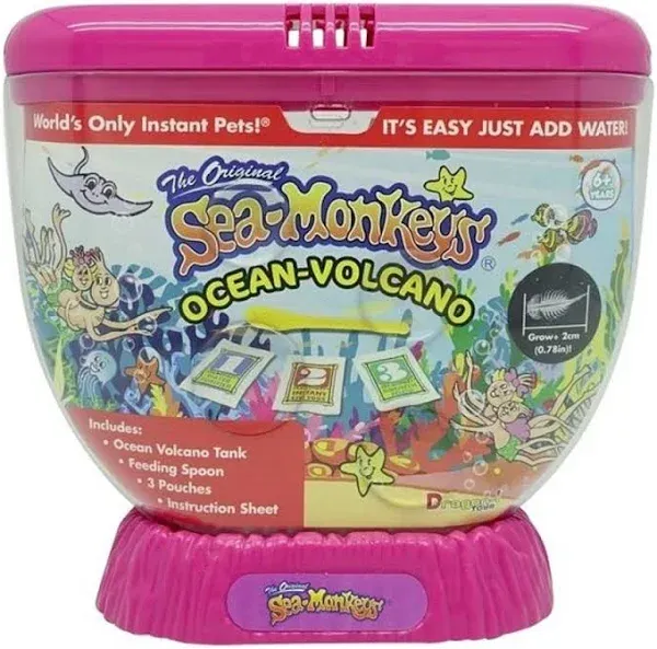 Amazing Live Sea-Monkeys Ocean Volcano