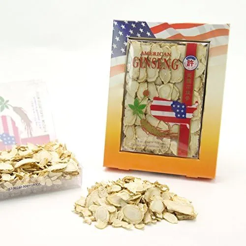 Hsu's Ginseng Cultivated American Ginseng Slices