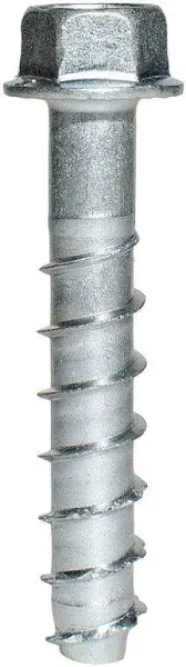 Simpson Strong-Tie THD37212H Titen HD Concrete Screw Anchor 3/8" x 2-1/2" 50ct