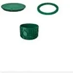 Tuf-Tite 3PC Bundle 24x12 Riser, 24in Ring & 24 in Flat lid