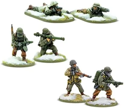 Bolt Action US Army Weapons Teams (Winter)  Warlord Games 28mm WW2