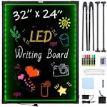 VEVOR 32"x24" LED Message Writing Board