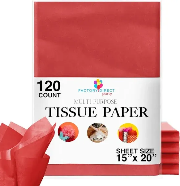 Ivory Tissue Paper 15 In. x 20 In. | 120 Sheets