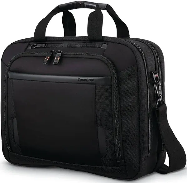 Samsonite - Pro Double Compartment Briefcase for 15.6&#034; Laptop - Black