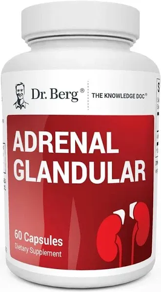 Dr. Berg Adrenal Glandular - Hormone Balance Formula That Supports Healthy Adren