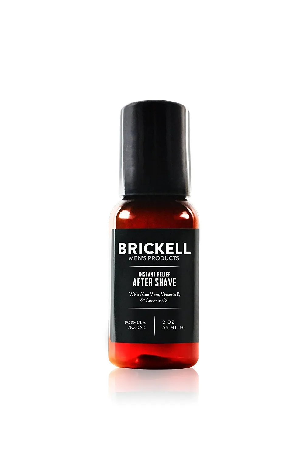 All Natural, Alcohol free aftershave travel sized | Brickell Men's