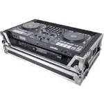 ProX XS-RANEFOURW ATA Flight Style Road Case for Rane Four DJ Controller with 1U Rack Space and Wheels