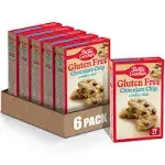 Betty Crocker Gluten Free Chocolate Chip Cookie Mix, 19 oz. (Pack of 6)