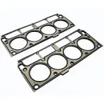 Michigan Motorsports 7-Layer 5.3L 4.8L Small Bore MLS Head Gasket Pair for Boosted Nitrous Turbo Supercharged LS Fits 4.8 5.3 LM7 L59 LS4 LY5 LMG