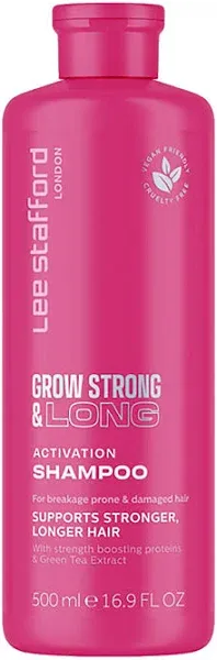 Lee Stafford GROW STRONG &amp; LONG Activation Shampoo Conditioner &amp; Treatment Mask