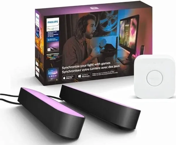 Philips - Hue Play Starter Kit - Black (7821030U7) -FREE SHIPPING