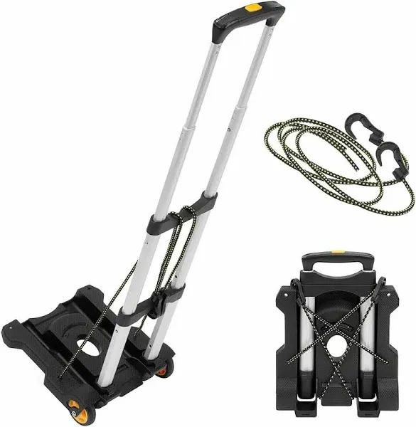 Premium Folding Luggage Cart | 77 LBS Capacity