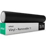 Cricut Bulk Premium Vinyl Removable in Black | 12" x 15ft | Michaels