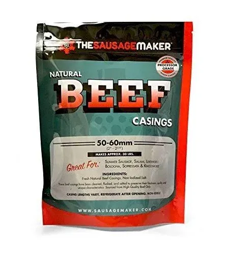 Home Pak Natural Beef Casings 2 Pack