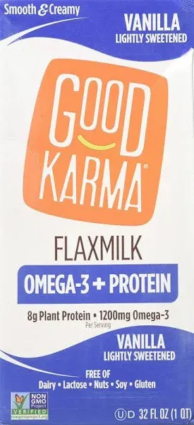 Good Karma Flax Milk Protein Vanilla 32 fl oz