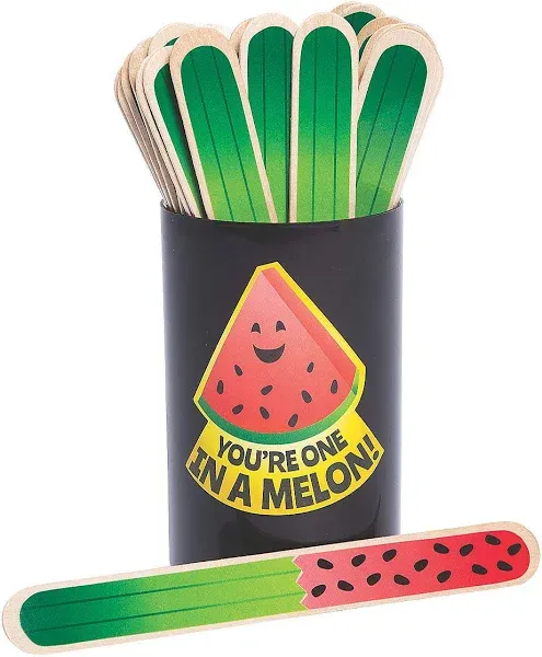 Fun Express Watermelon Flip Name Sticks