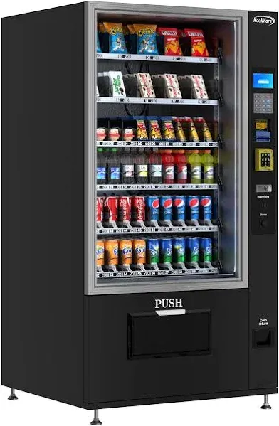 KoolMore KM-VMR-40-BCR Refrigerated Snack Vending Machine