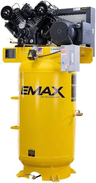 EMAX Industrial 10-HP 80-Gallon Two-Stage Air Compressor (208/230V 1-Phase)