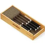 SpaceAid Bamboo Knife Drawer Organizer