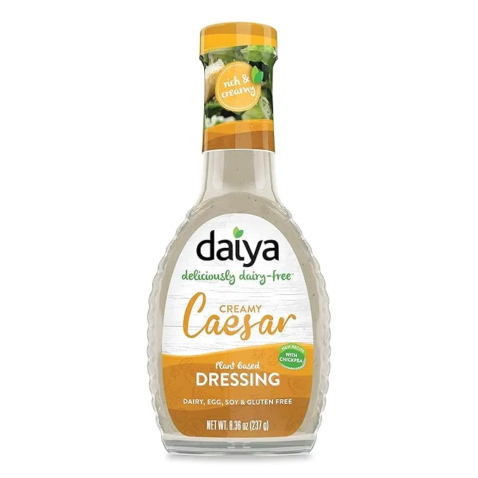 Daiya Dressing Dairy free Creamy Caesar,8.36 Fl Oz (Pack of 1),3DFU17-324291