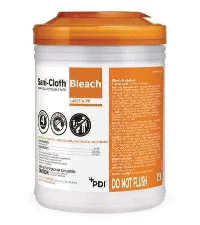 Sani-Cloth Bleach Wipes