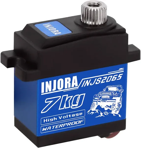 INJORA 7kg Waterproof 2065 Digital Servo with Mount for 1/18 TRX4M