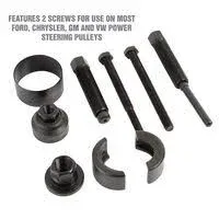 Power Steering Pulley Puller and Installer Kit,Vehicles, Ford, GM, VW , Green