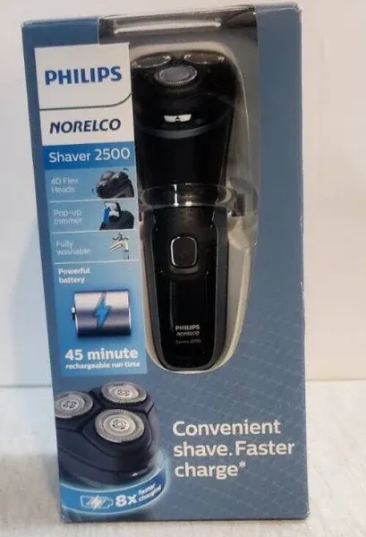 Philips Norelco 2500 S1311 Corded and Cordless Electric Shaver