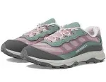 Merrell Moab Speed Low Waterproof Hiking Shoes Pink 5 Kids