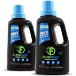 FunkAway Laundry Detergent Booster, 32 oz, 2 Pack, Eliminates Extreme Trapped-In Odors and Stains from Activewear, Sports Uniforms, Pet Bedding,