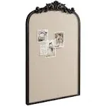 Kate and Laurel Arendahl Arch Framed Pinboard - 19x31 - Black