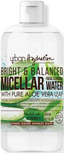 Urban Hydration Bright & Balanced Aloe Vera Leaf Micellar Water