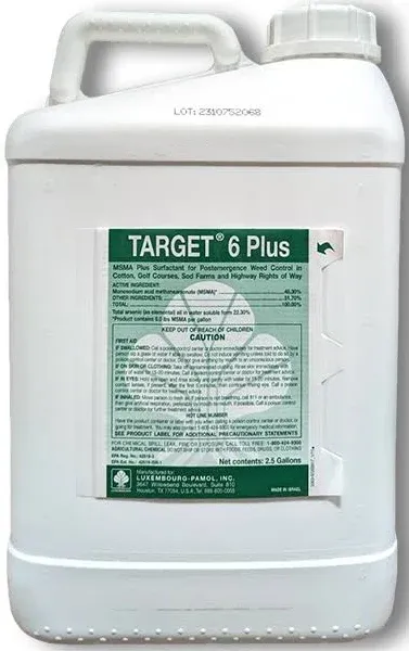 MSMA Target 6 Plus Herbicide 2.5 Gallon