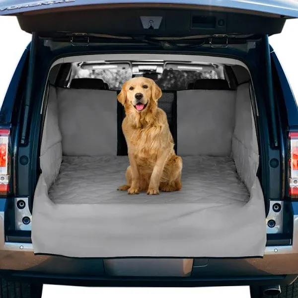 Frontpet Extended Width Quilted Dog Cargo Cover for SUV Universal Fit for Any