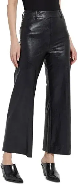 Lyssé Vegan Leather Wide Leg