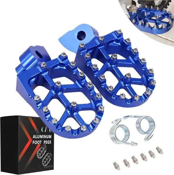 CNC Foot Pegs Rest Pedal Footpegs Pedal And Brake Clutch Lever Handle For YZ125/250 15-21 YZ250F 09-21 YZ125X 17-21 YZ250X 16-21 YZ450F 09-21 YZ450FX 19-21 YZ250FX 20 Dirt Pit Bike Motorbike