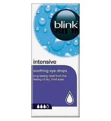 Eye Drops Blink Contacts Soothes Refreshes Tired Dry Eyes Highly Effective