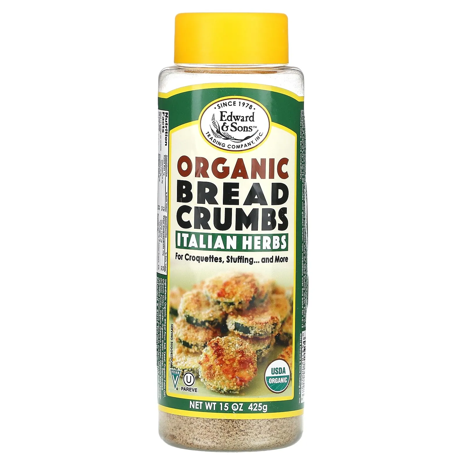 Edward & Sons Organic Breadcrumbs with Italian Herbs