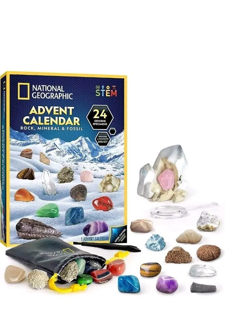 National Geographic Rock Collection Advent Calendar