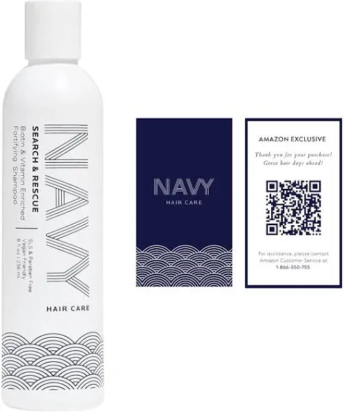 Navy Hair Care Search and Rescue Shampoo