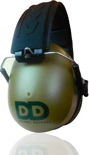 Professional Safety Ear Muffs by Decibel Defense - 37dB NRR - The HIGHEST Rated