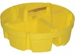 10.25 In. 4-compartment Bucket Stacker Small Parts Organizer For Bucket Storage