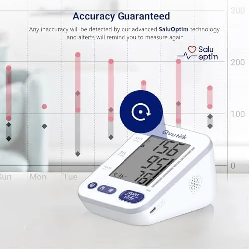 Ovutek Blood Pressure Monitors for Home Use FSA HSA Eligible