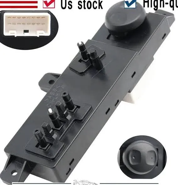 Fits For Elantra 2017-2020 Front Left Side Seat Power Seat Switch Adjuster Black