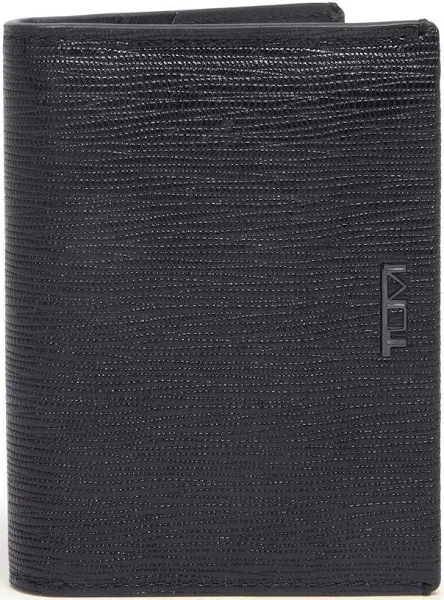 TUMI Men's Nassau L-Fold Embossed Wallet