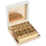 Zaitoune Pistachio & Cashew Mix Baklava 250g - Desserts Gift Box Perfect for Birthday, Father's and Mothers Day, New Year, Eid