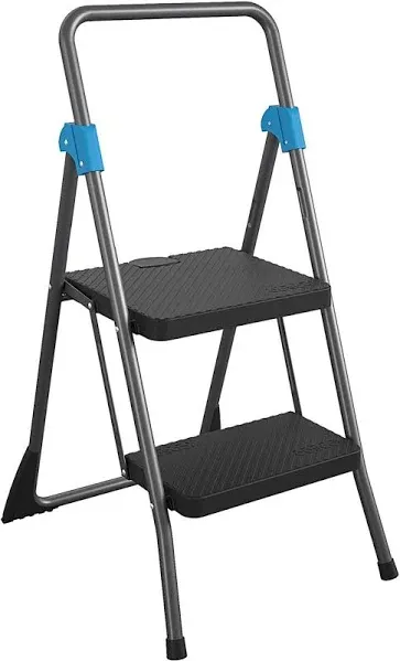 Cosco Commercial 2-Step Folding Stool 11829GGB